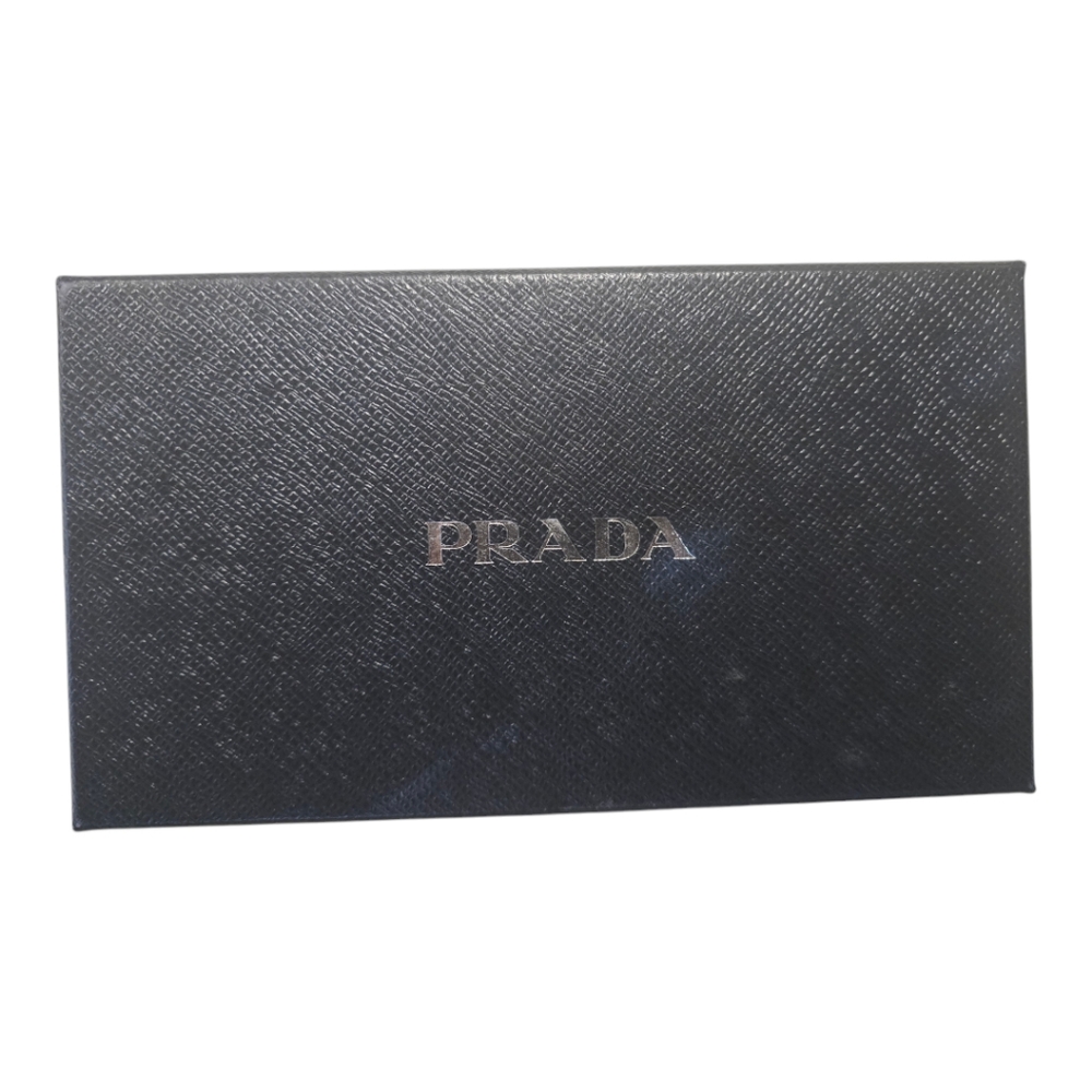 Authentic Preowned Prada Zip Around Wallet EUC black leather extremely soft - Picture 12 of 12
